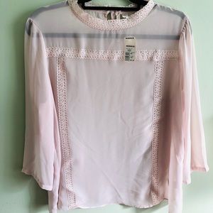 Lauren Conrad Sheer Blouse Size XL